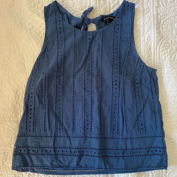 Banana Republic Tops - Banana Republic Sleeveless Blue Top